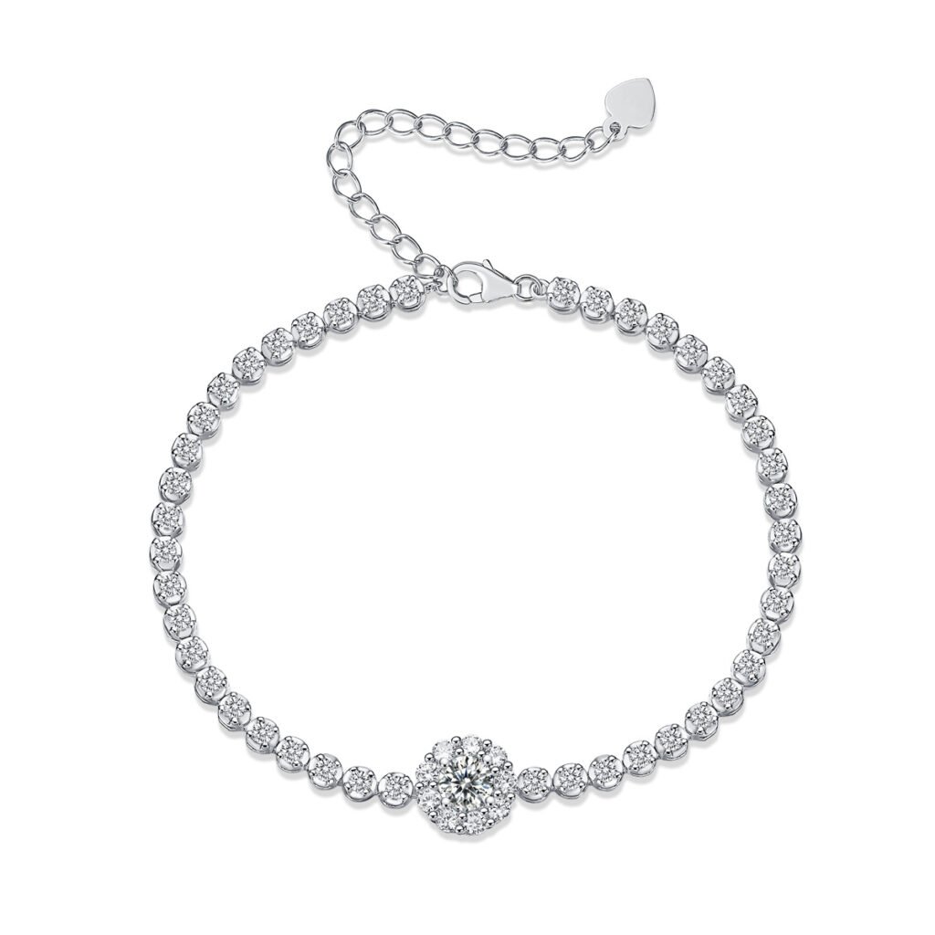 Silver Tennis Bracelet Silver Tennis Bracelet