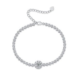 Silver Tennis Bracelet