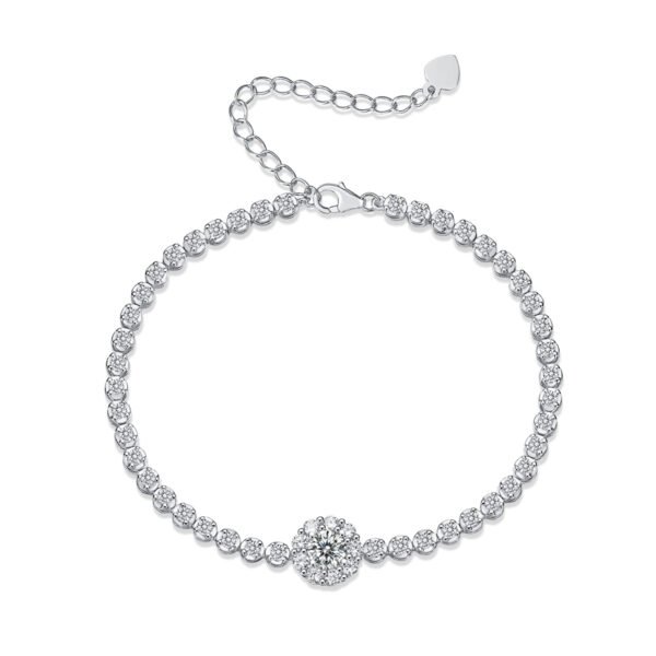Silver Tennis Bracelet