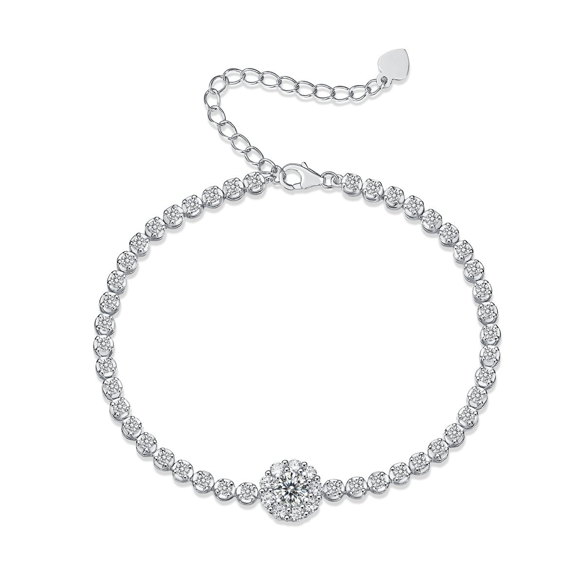 Silver Tennis Bracelet