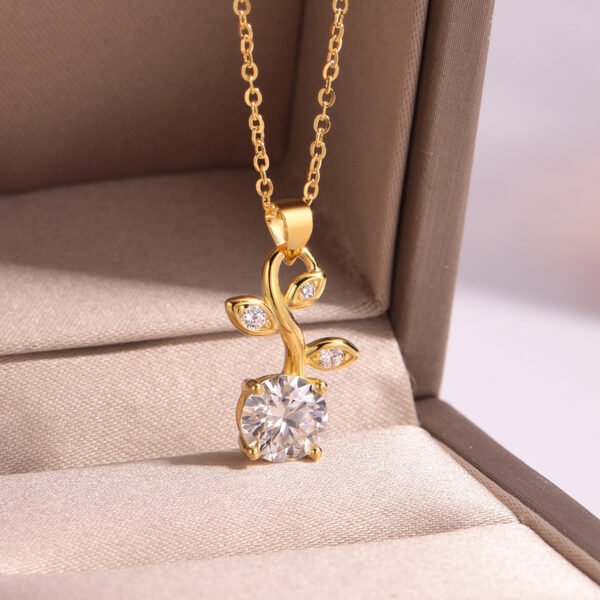 c197542c-8ac0-4378-a757-45de15caa7e9.jpeg Silver Gold Plated Leaf Necklace