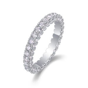 Silver Platinum Plated Ring